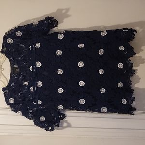 Floral patten dress shirt